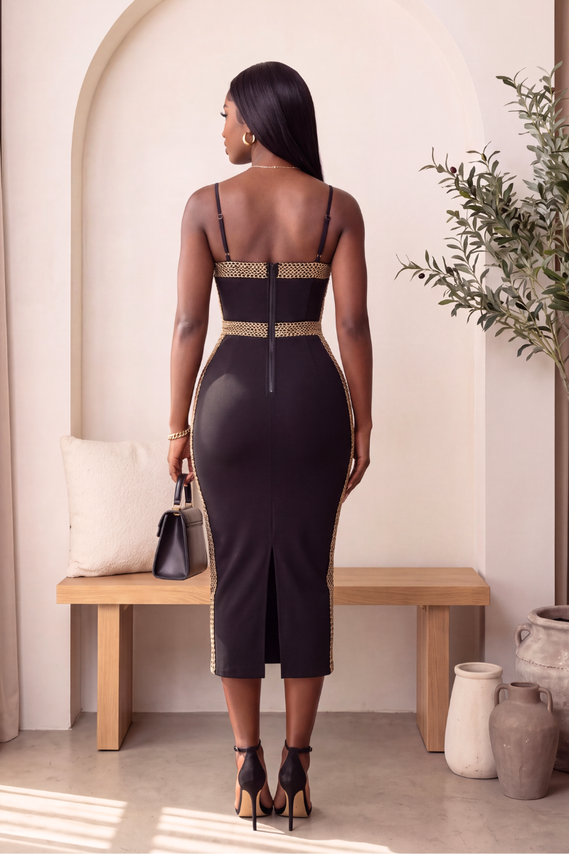 The Midnight Gilded Midi